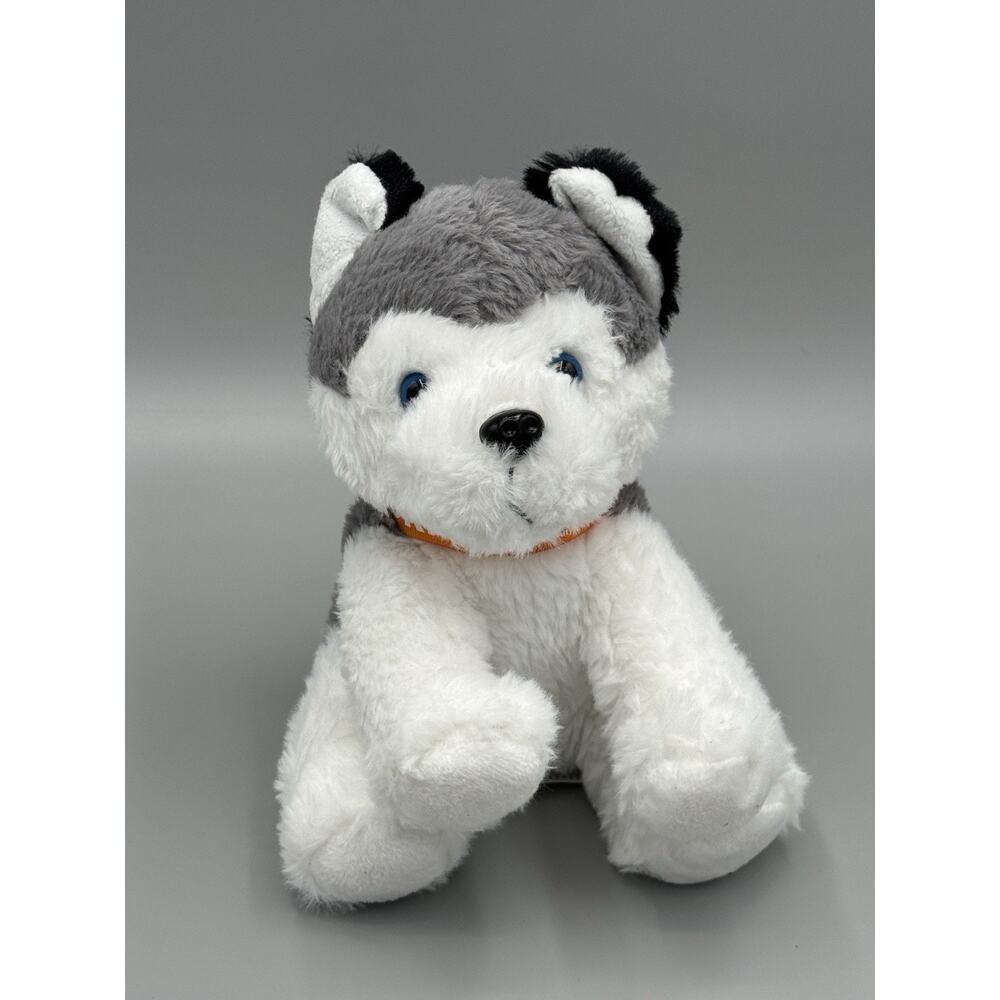 Habitat for Humanity Husky Dog Puppy Cork Plush 9 Inch Stuffed Animal Toy